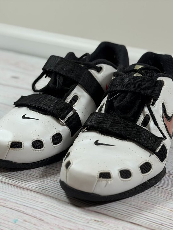 Nike Romaleos 2 Weightlifting Shoes White Black Red Men’s Size 13 main image 6